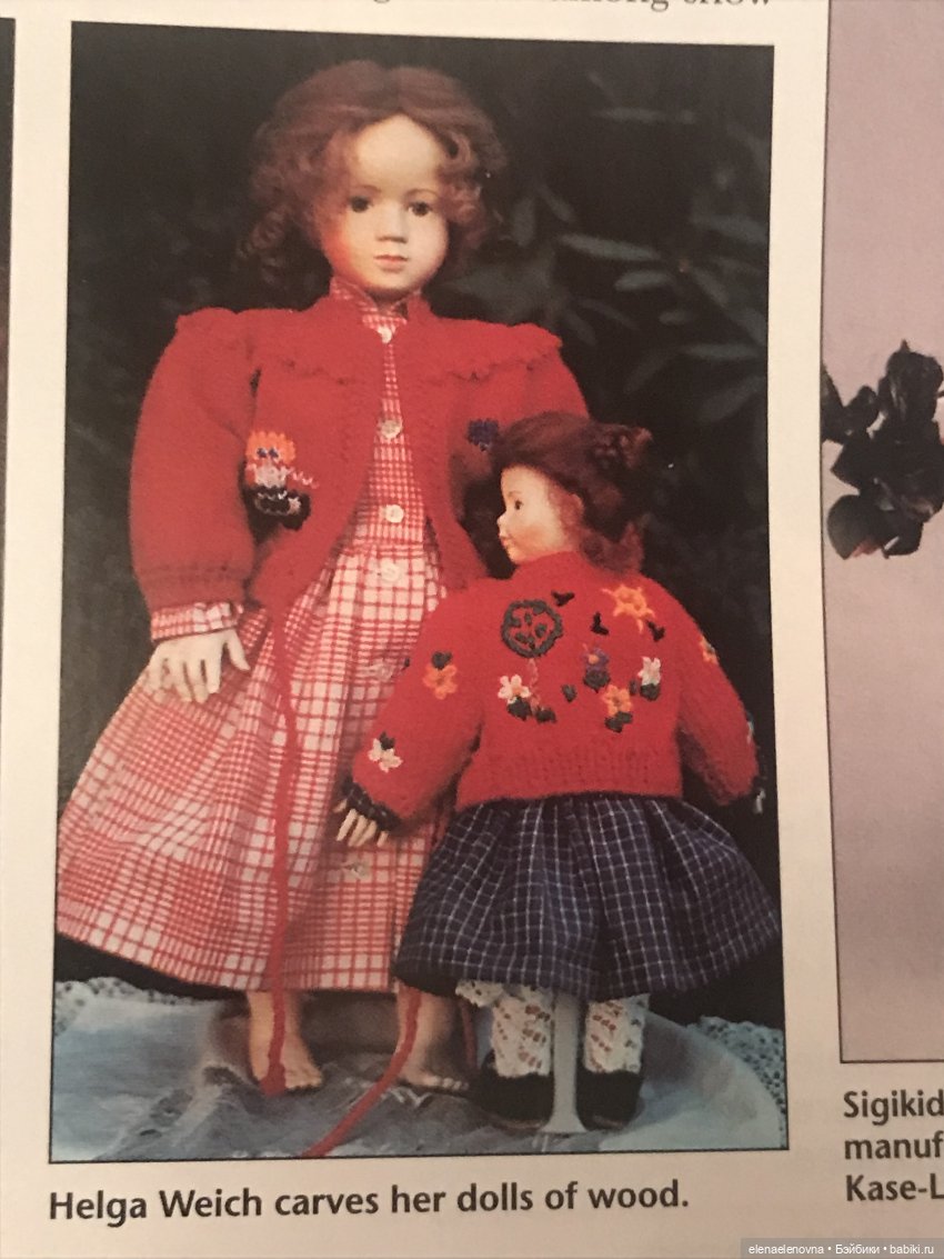 Хельга Вайх (Helga Weich) и ее деревянные куклы (фото 9)