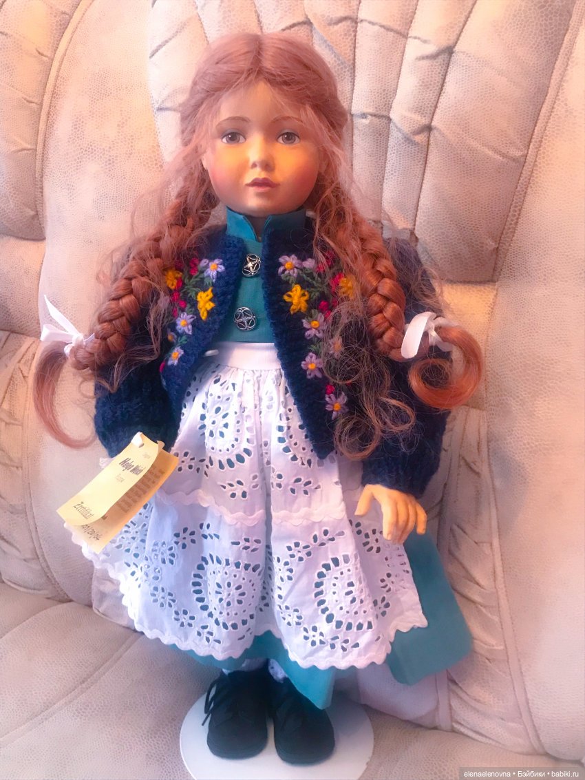 Хельга Вайх (Helga Weich) и ее деревянные куклы