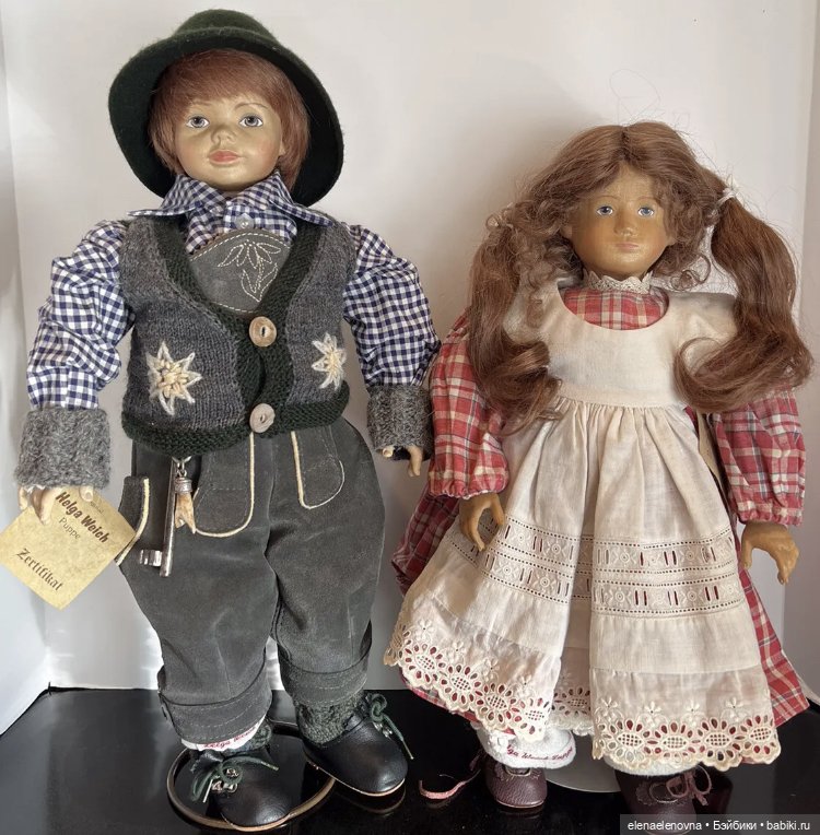 Хельга Вайх (Helga Weich) и ее деревянные куклы (фото 2)