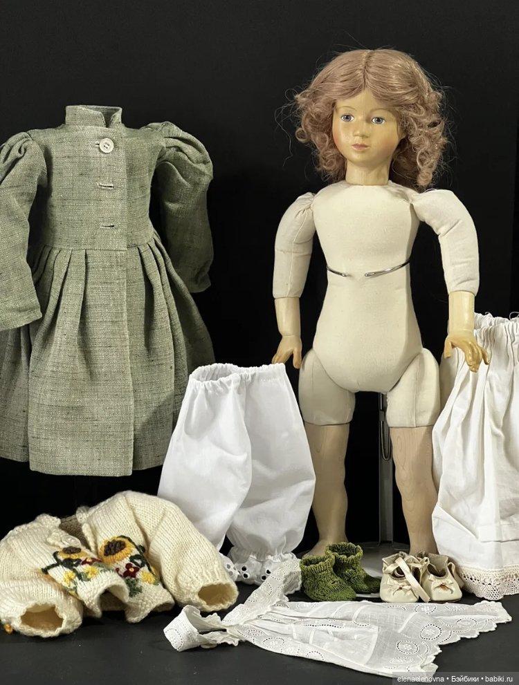 Хельга Вайх (Helga Weich) и ее деревянные куклы