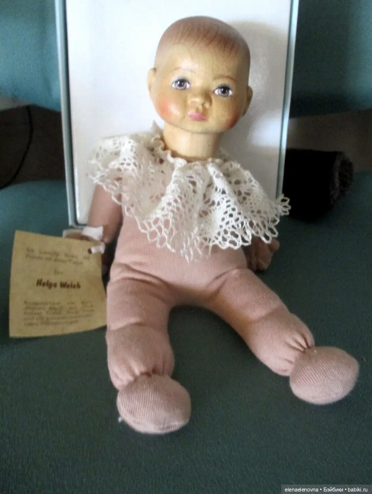 Хельга Вайх (Helga Weich) и ее деревянные куклы