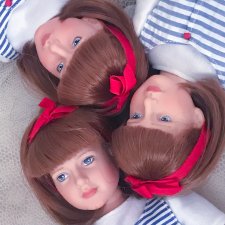 Тройняшки Kaylie in stripe (Кайли в полосочку), Tonner. Близняшки, ч.22