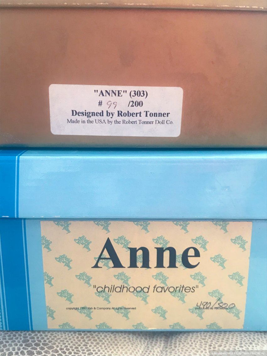 Энн Ширли из поместья Зеленые Крыши, Tonner и Kish (фото 2)