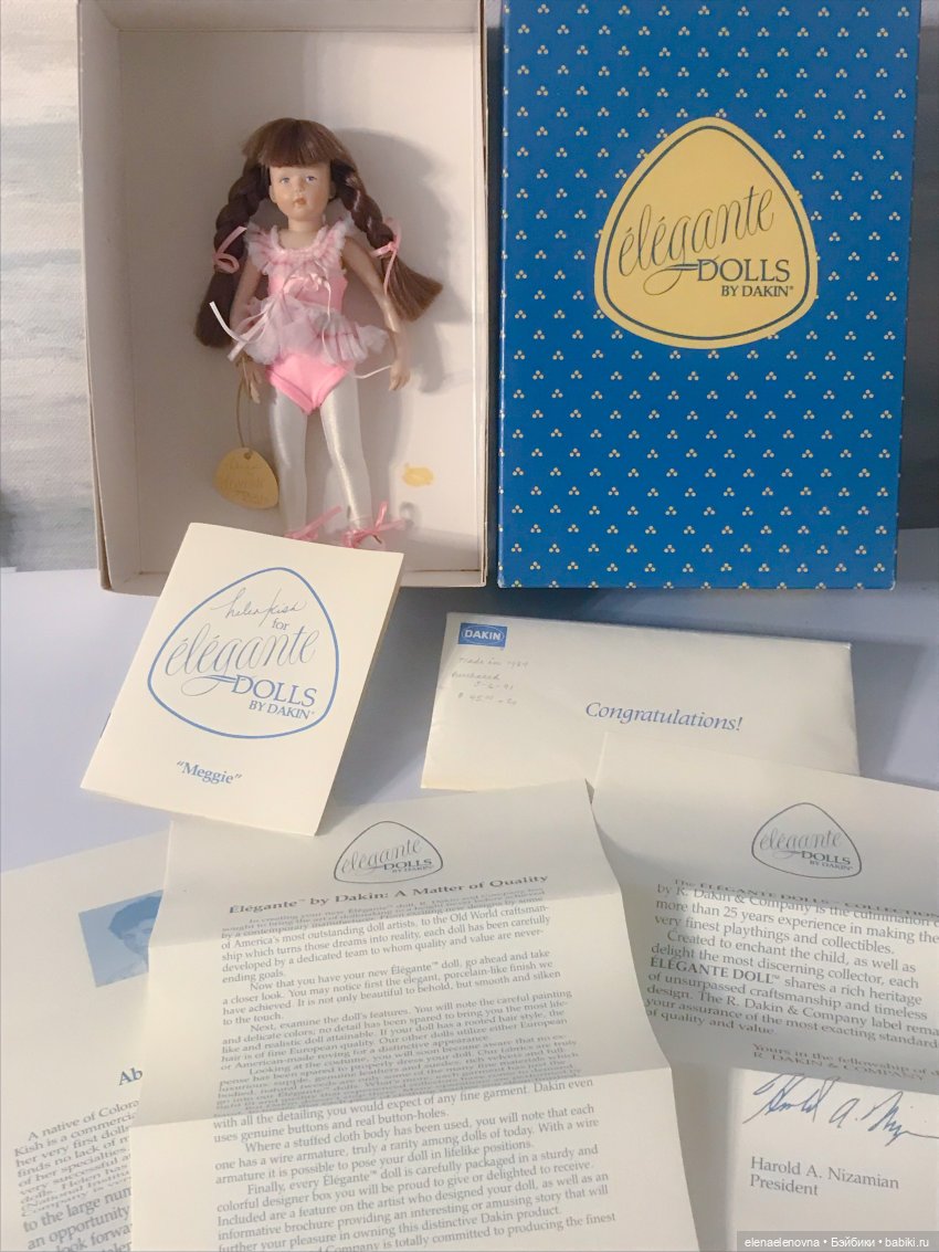 РАСПАКОВОЧКА, ч.29 — Куклы Helen Kish (Хелен Киш): Riley (Райли)