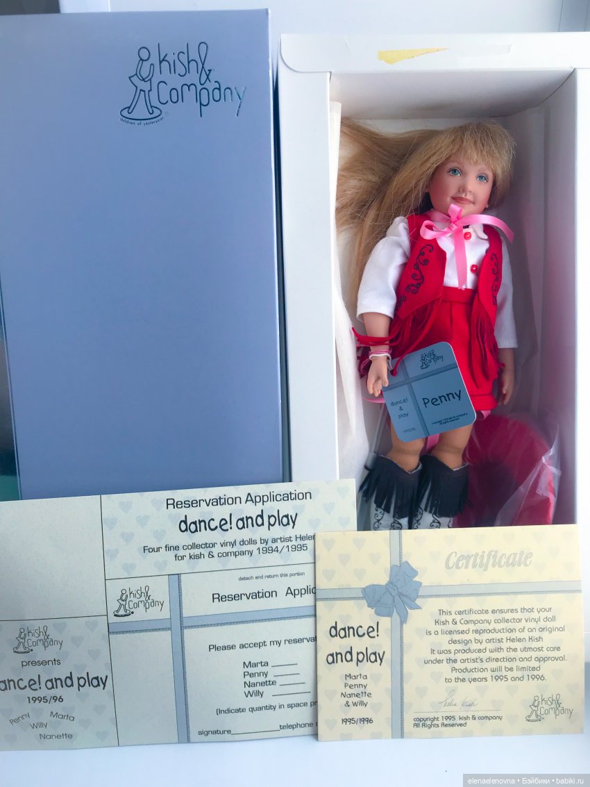 РАСПАКОВОЧКА, ч.29 — Куклы Helen Kish (Хелен Киш): Riley (Райли)
