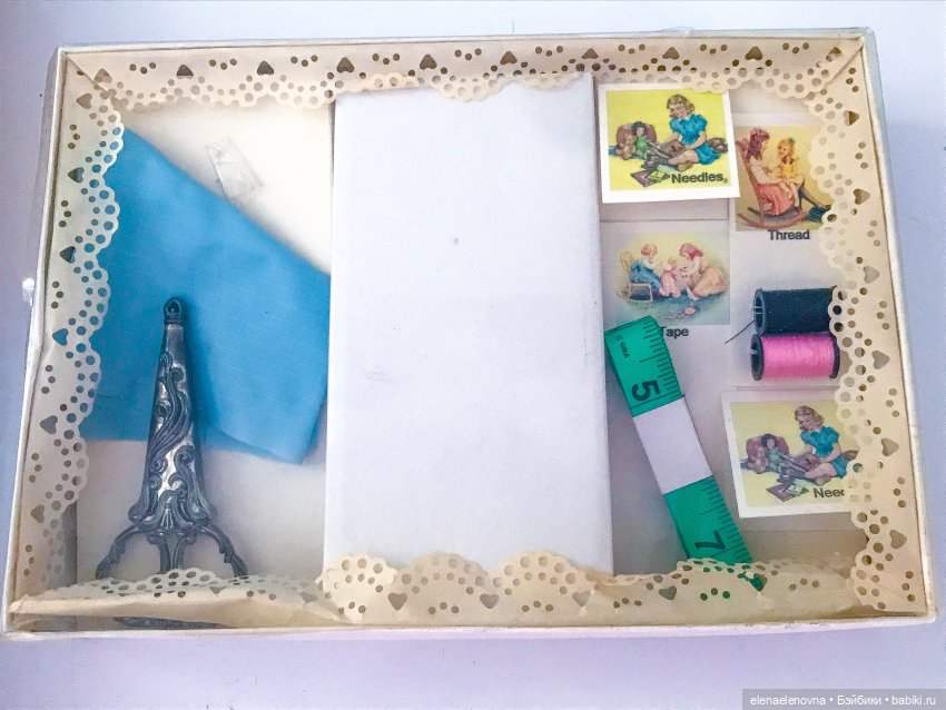 Мои рукодельные наборы с куклами