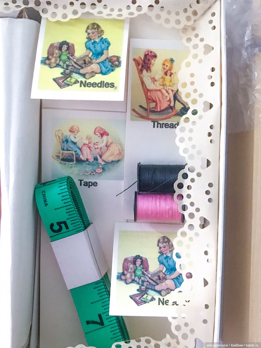 Мои рукодельные наборы с куклами