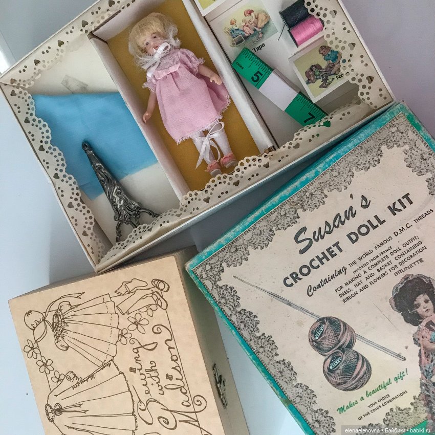 Мои рукодельные наборы с куклами