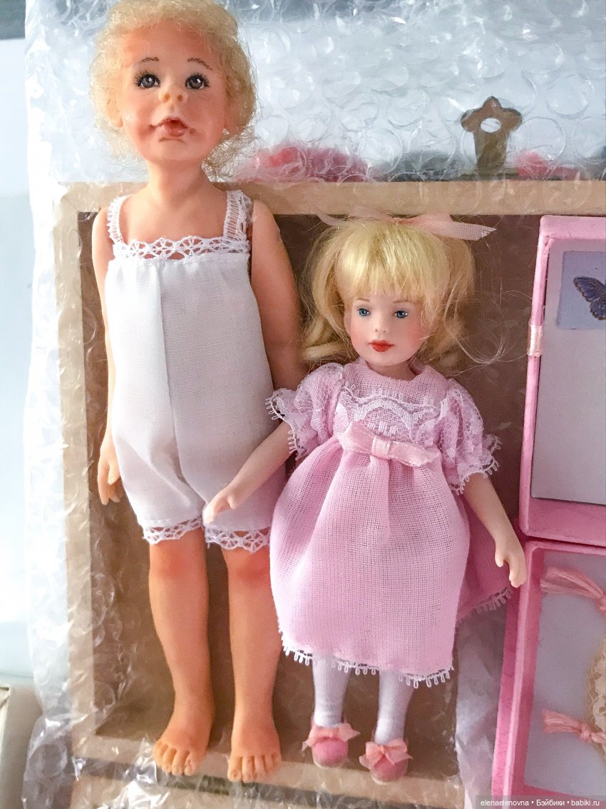 Мои рукодельные наборы с куклами