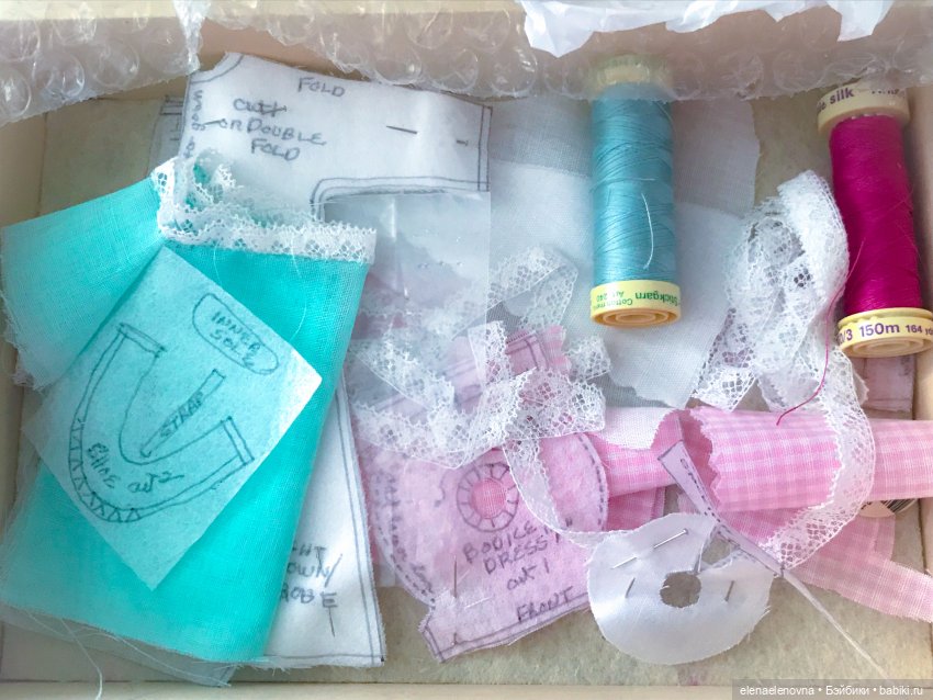 Мои рукодельные наборы с куклами