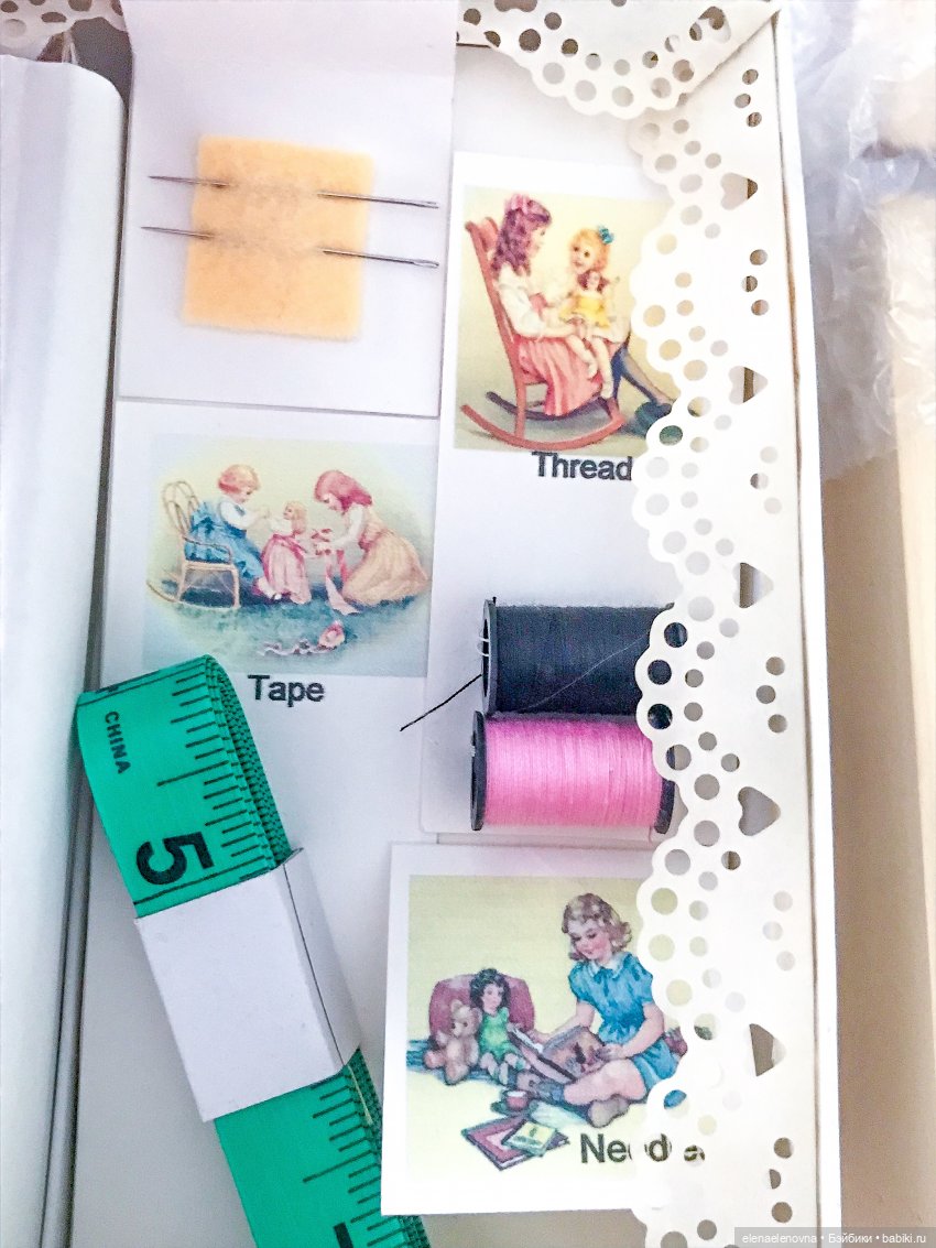 Мои рукодельные наборы с куклами