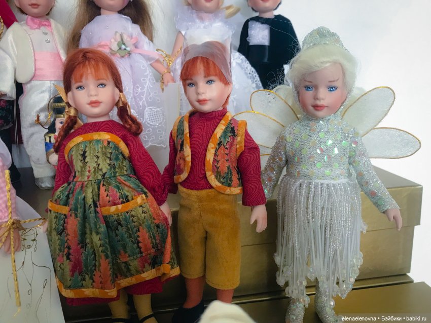 Моя коллекция ранних фарфоровых малышей Р.Тоннера