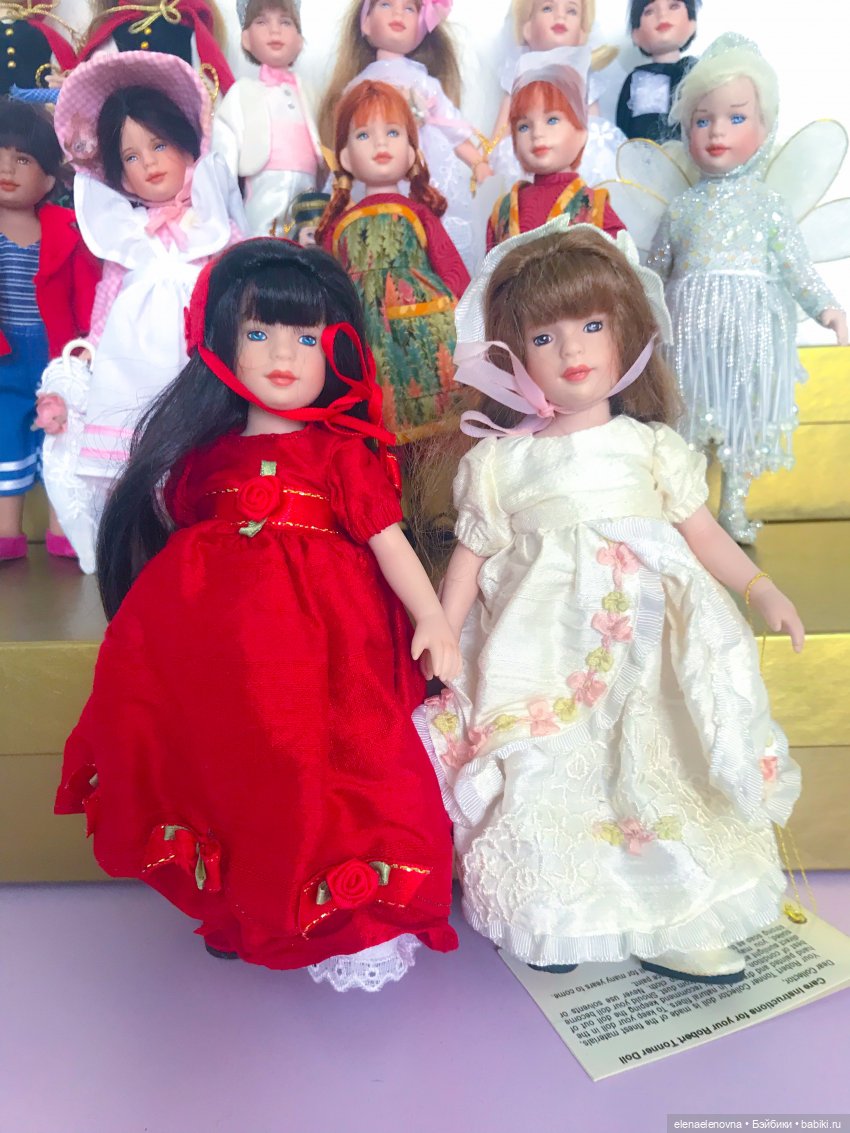 Моя коллекция ранних фарфоровых малышей Р.Тоннера
