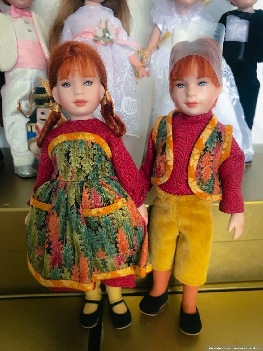 Моя коллекция ранних фарфоровых малышей Р.Тоннера