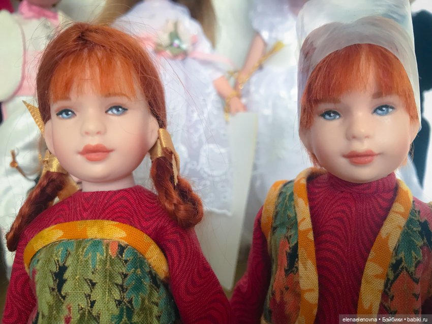Моя коллекция ранних фарфоровых малышей Р.Тоннера