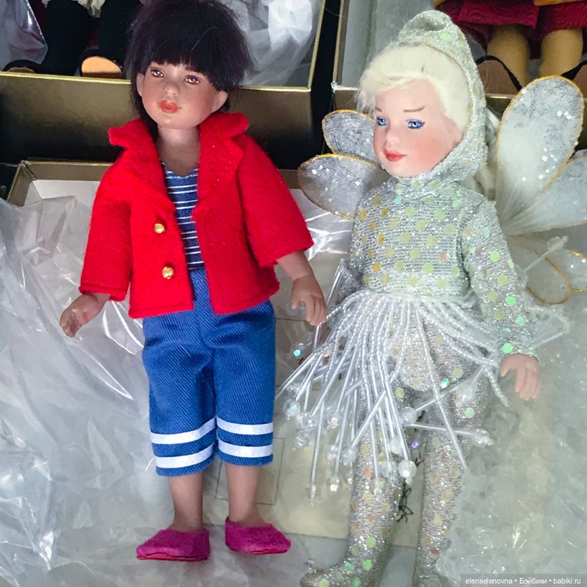 Моя коллекция ранних фарфоровых малышей Р.Тоннера