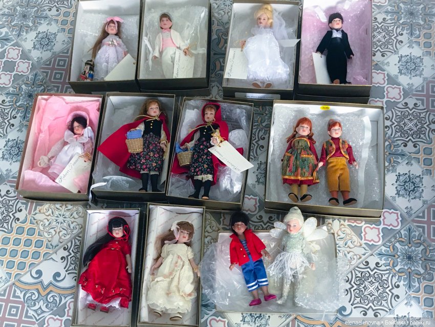 Моя коллекция ранних фарфоровых малышей Р.Тоннера