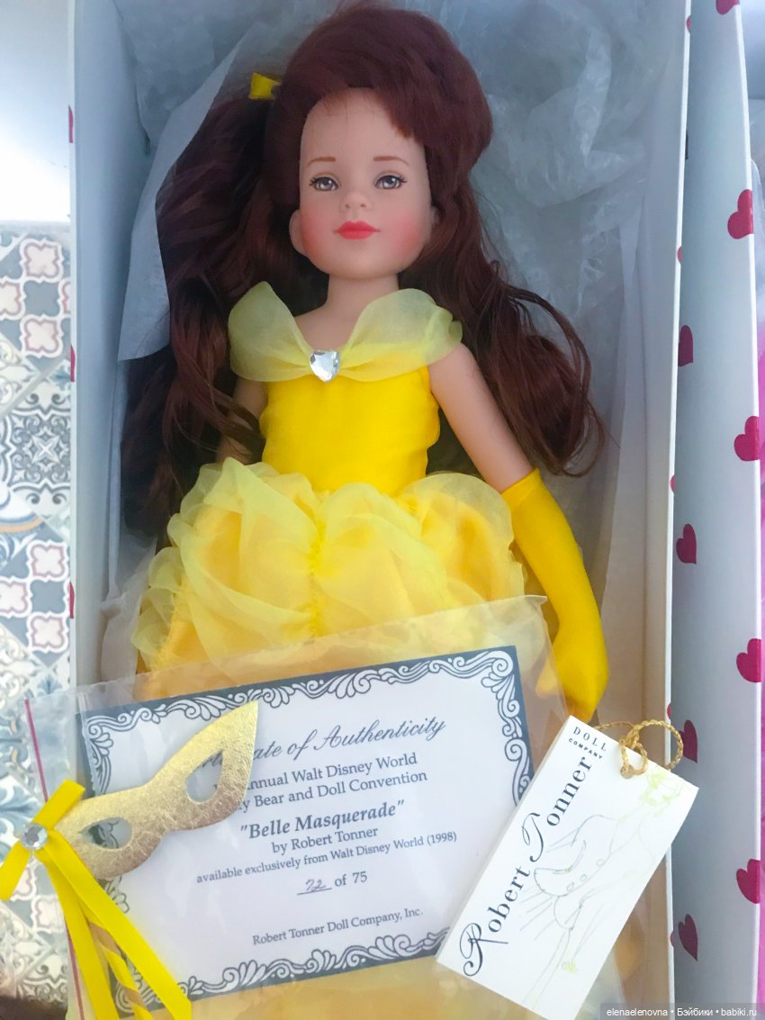 Ранние куклы Роберта Тоннера к конвенциям Уолта Диснея