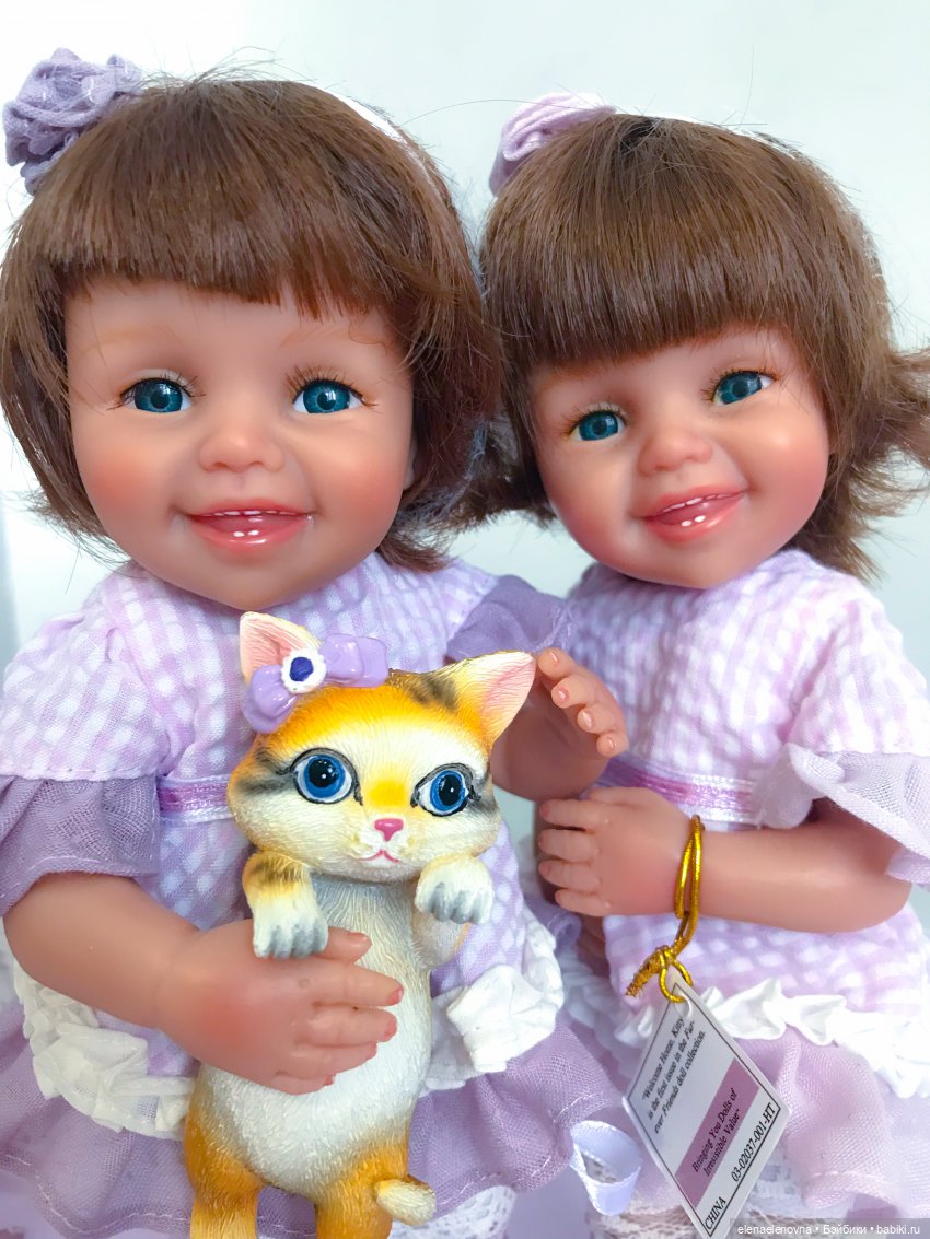 Добро пожаловать домой, котёнок! Тройняшки от Jane Bradbury и Ashton Drake Gallery (фото 2)