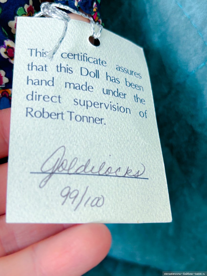 Златовласка Роберта Тоннера (Goldilocks, Robert Tonner) - девочка с обложки (фото 8)