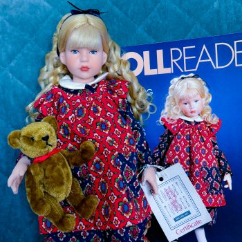 Златовласка Роберта Тоннера (Goldilocks, Robert Tonner) - девочка с обложки