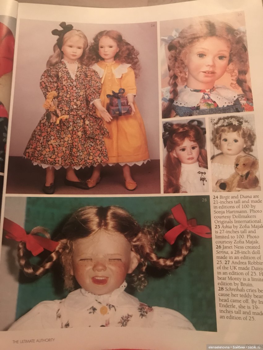 56 кукол, выпущенных в 1994 году, по версии DollReader