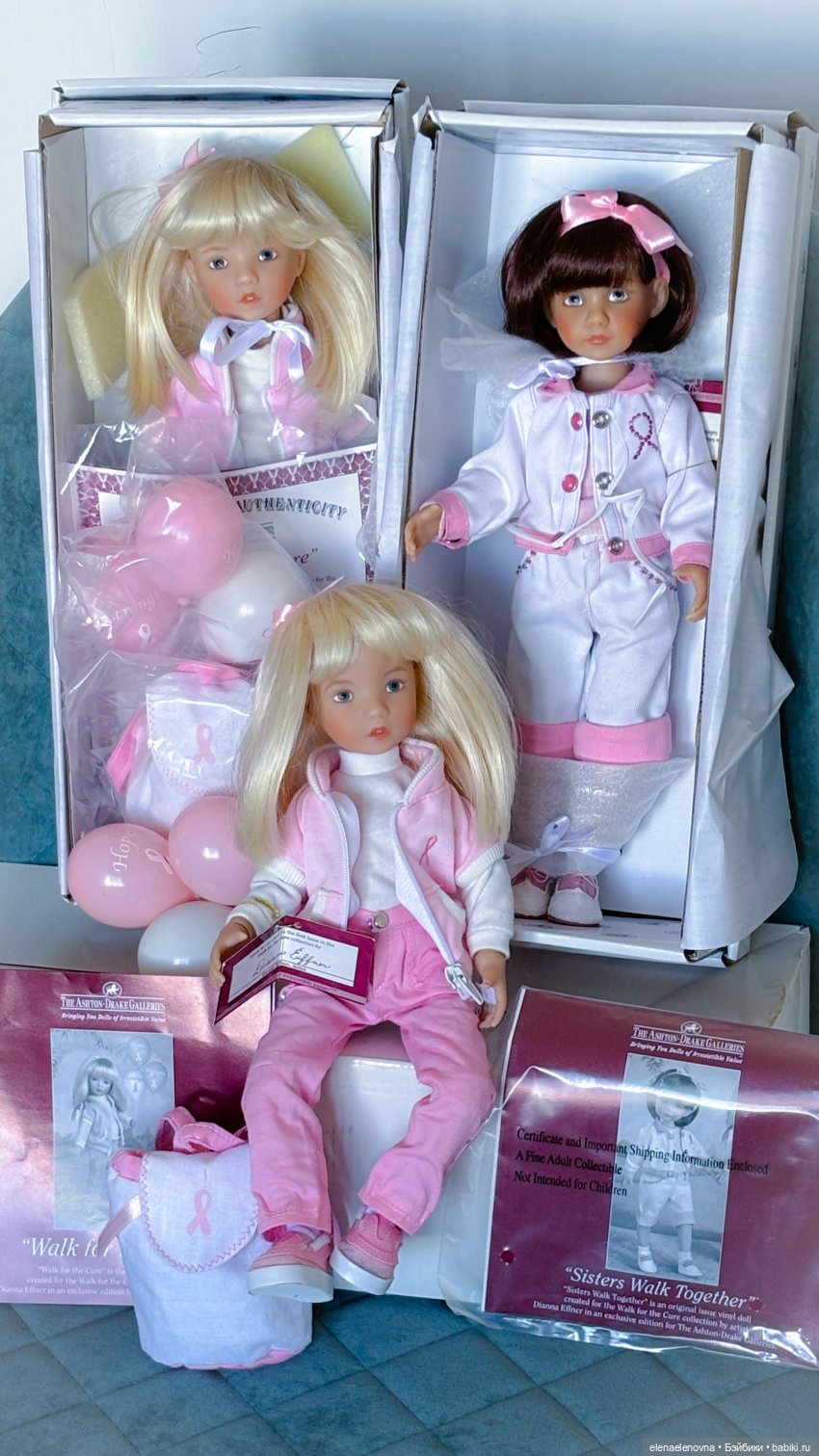 Близняшки от Dianna Effner и Ashton Drake Galleries (фото 2)