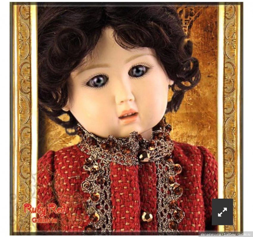 RubyRed Galleria переосмысливает одну из классических модных кукол - Bleuette
