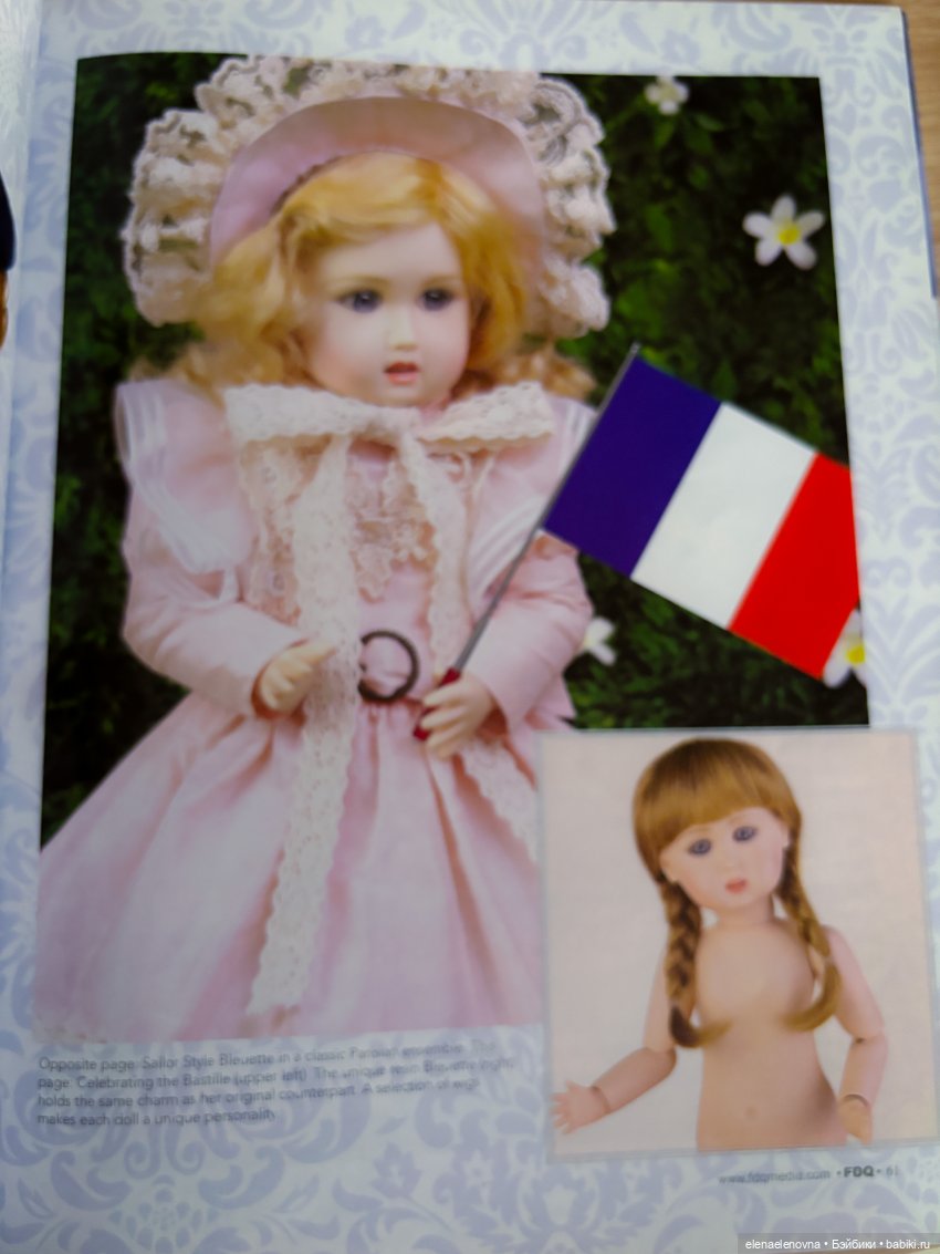 RubyRed Galleria переосмысливает одну из классических модных кукол - Bleuette (фото 3)