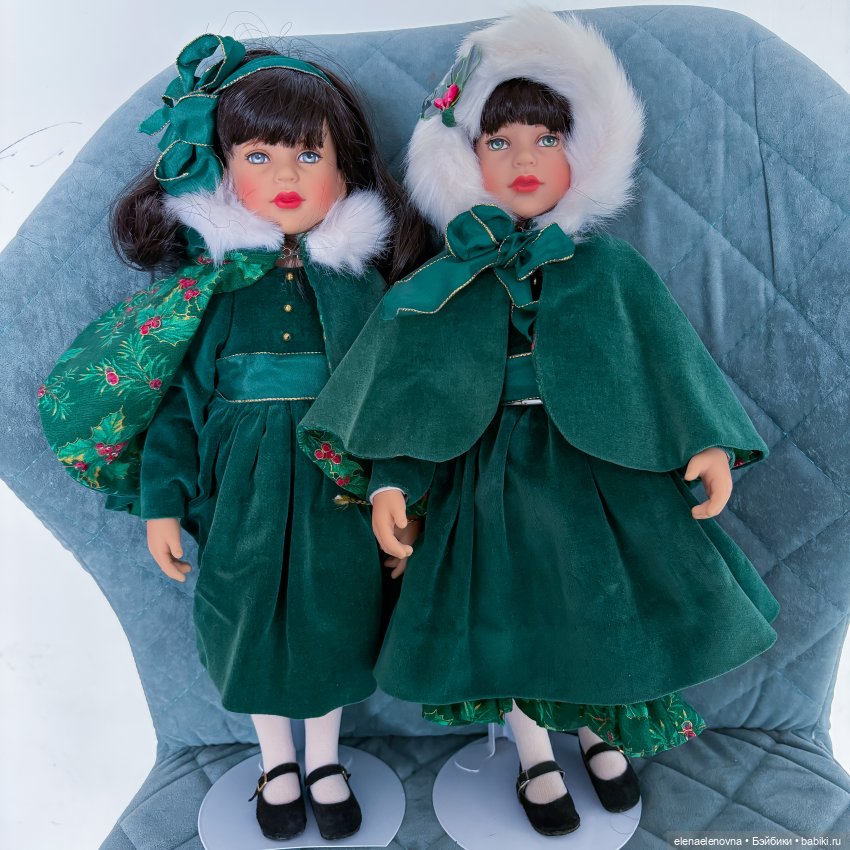 Рождественская кукла Тоннера с необычным цветом глаз (фото 3)