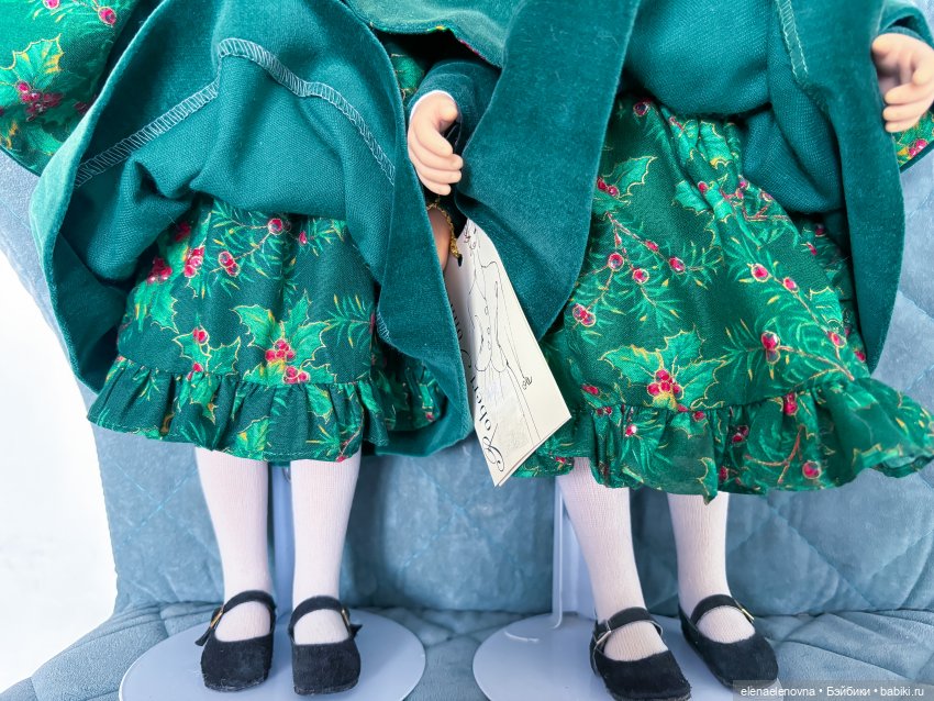 Рождественская кукла Тоннера с необычным цветом глаз (фото 4)