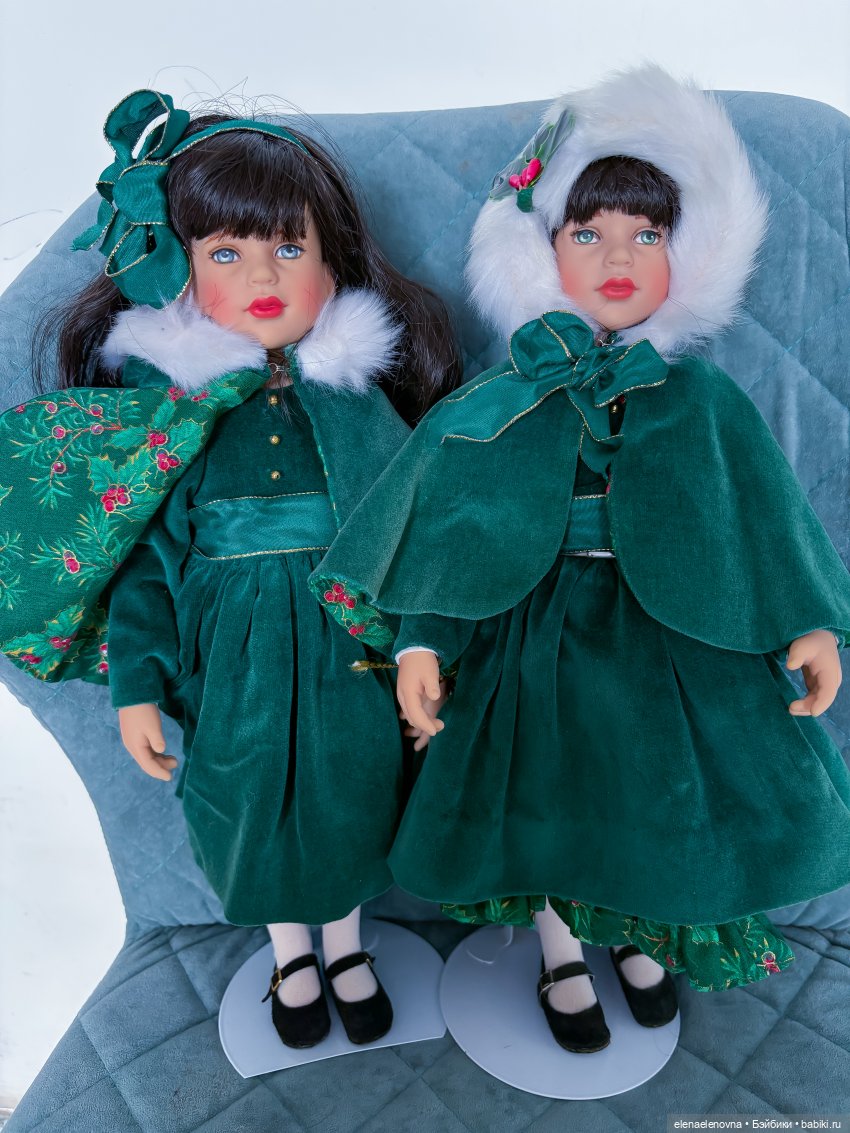 Рождественская кукла Тоннера с необычным цветом глаз (фото 2)