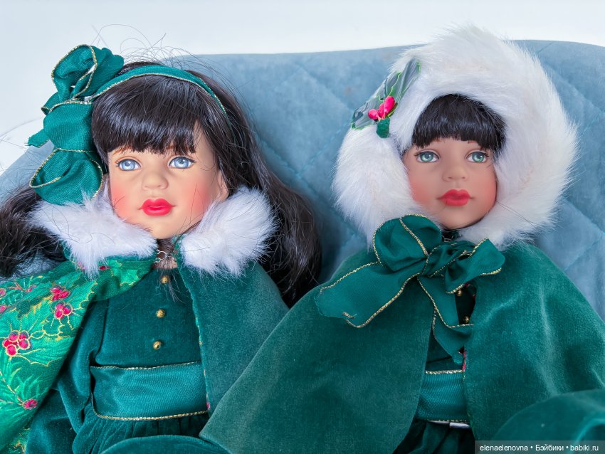 Рождественская кукла Тоннера с необычным цветом глаз (фото 6)