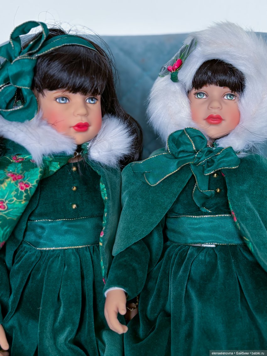 Рождественская кукла Тоннера с необычным цветом глаз (фото 9)