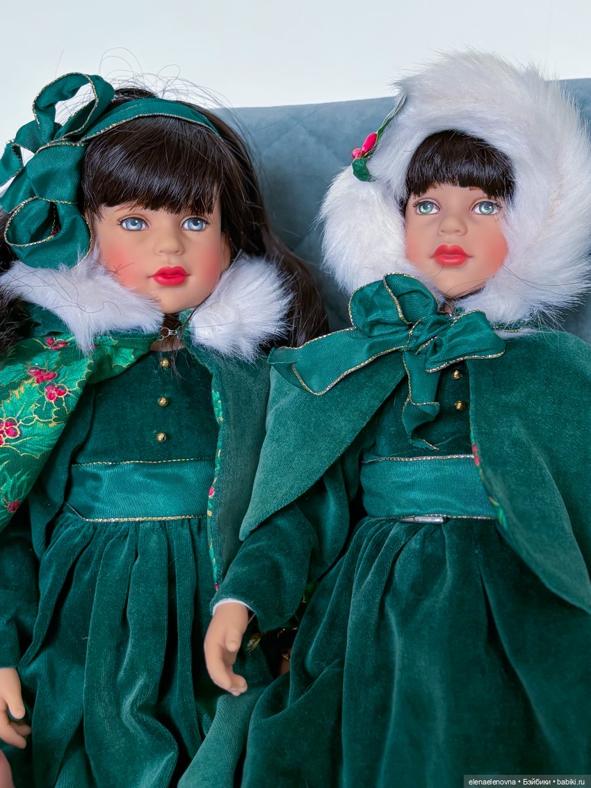 Рождественская кукла Тоннера с необычным цветом глаз (фото 10)