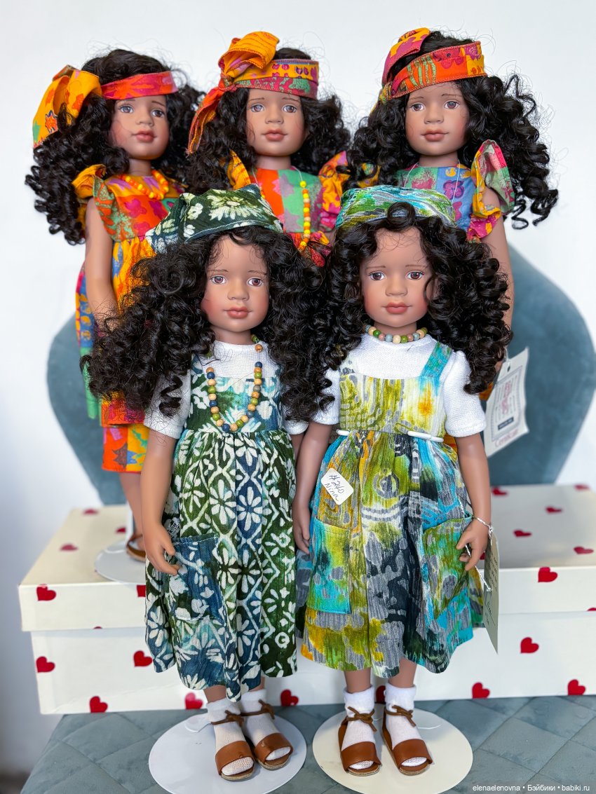 Знойные африканочки и другие Ниночки (Nina, Robert Tonner)