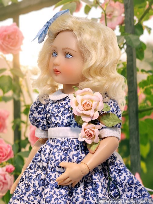 The Little Flower (Маленький цветок) - новая кукла Helen Kish в содружестве с Ruby Red Galleria (фото 4)