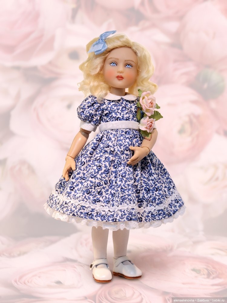 The Little Flower (Маленький цветок) - новая кукла Helen Kish в содружестве с Ruby Red Galleria (фото 2)