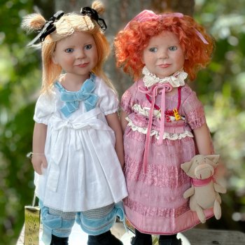 Akkelies и Nelchen Zwergnase