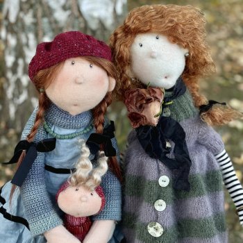 Мои фетровые уникаты Zwergnase