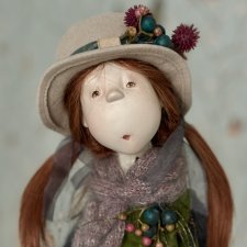 Ilsi-Roos, Zwergnase, папье-маше, уникат, 2020 год