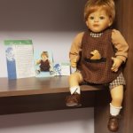 Силикон-виниловый набивной ребенок от Gallery Master Piece автора Maja Bill лимит 300/064