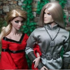 Прогулка в саду.