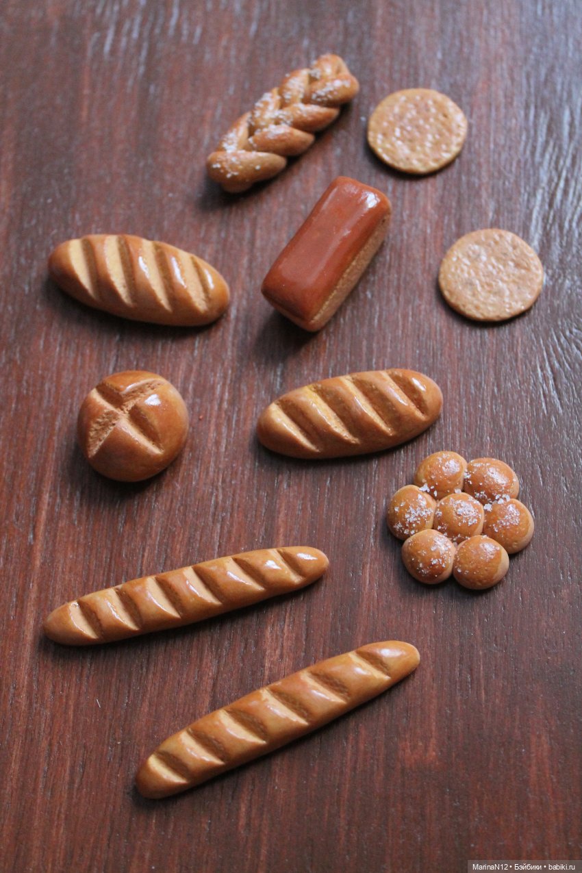 Еда из полимерной глины — Кукольная миниатюра своими руками: еда