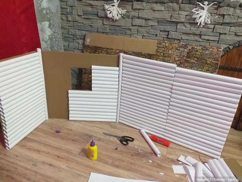 Замок, сруб, театр — Румбоксы и кукольные интерьеры: фото