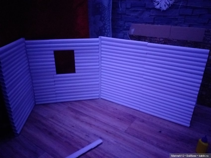 Замок, сруб, театр — Румбоксы и кукольные интерьеры: фото