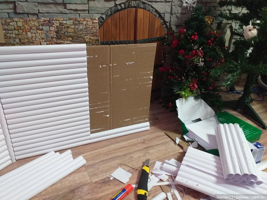 Замок, сруб, театр — Румбоксы и кукольные интерьеры: фото