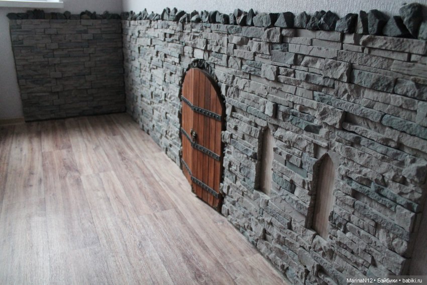 Замок, сруб, театр — Румбоксы и кукольные интерьеры: фото (фото 2)