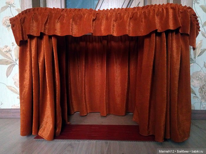 Замок, сруб, театр — Румбоксы и кукольные интерьеры: фото