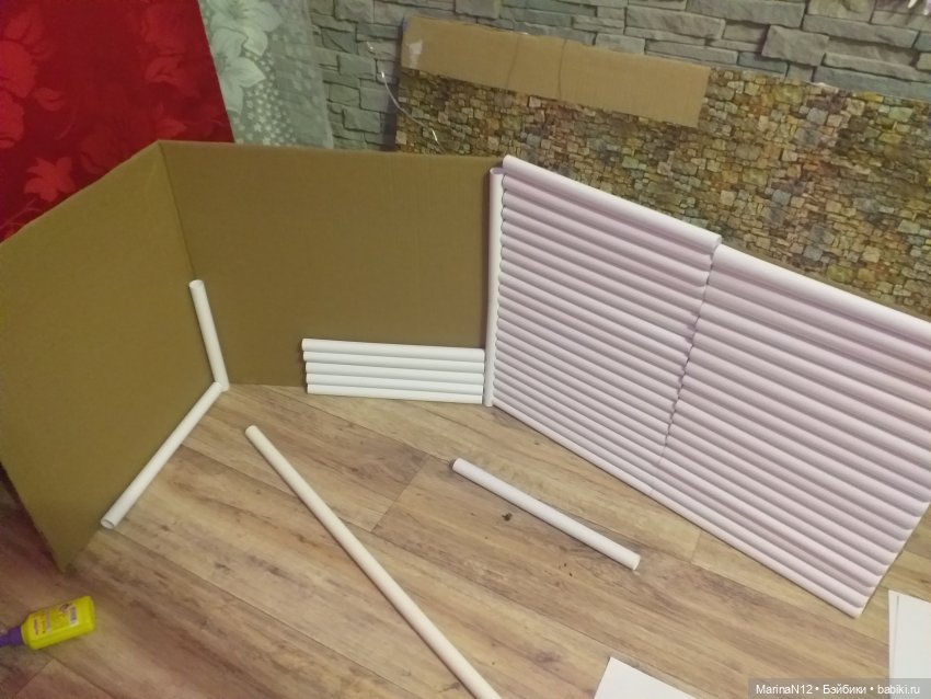 Замок, сруб, театр — Румбоксы и кукольные интерьеры: фото (фото 10)